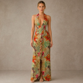 Elegant Halter Neck Women's Dress