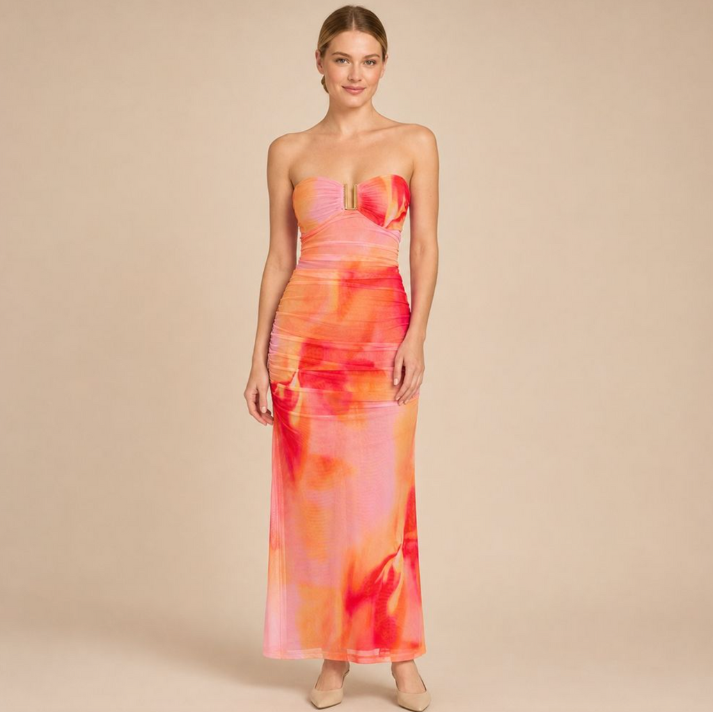 Women's Digital Print Woven Dress