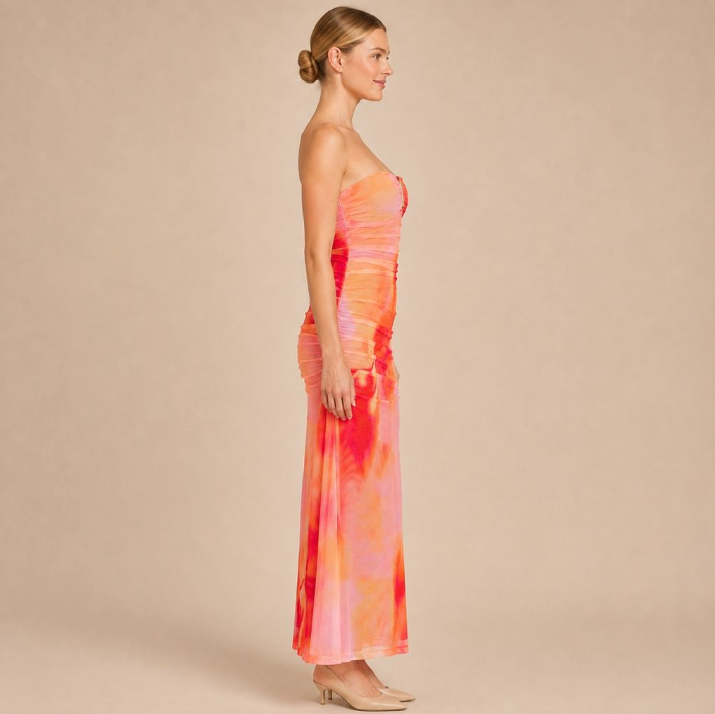 Women's Digital Print Woven Dress