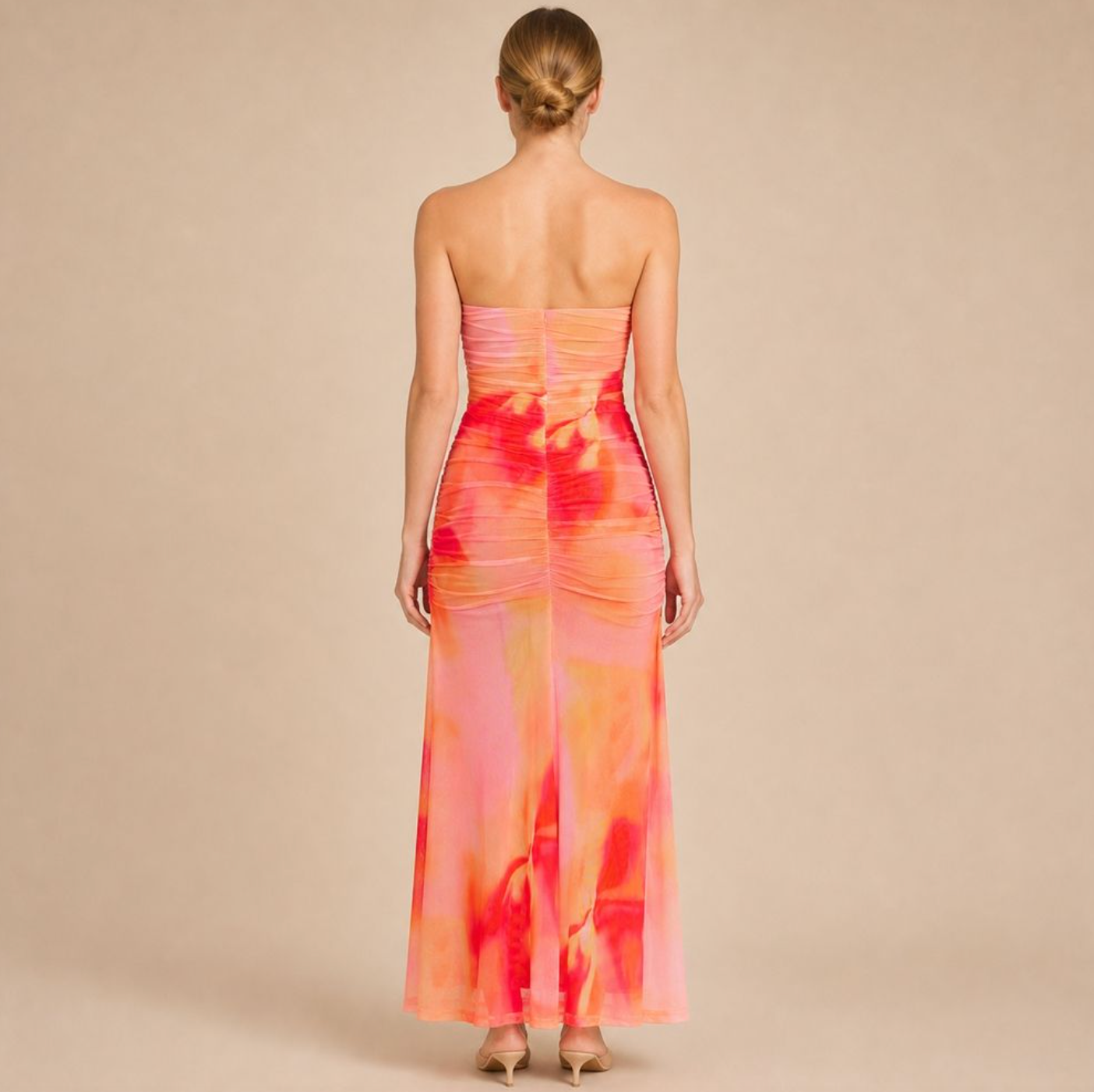 Women's Digital Print Woven Dress